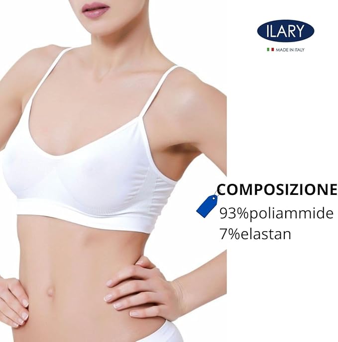 Ilary Brassiere Donna Spalla Sottile