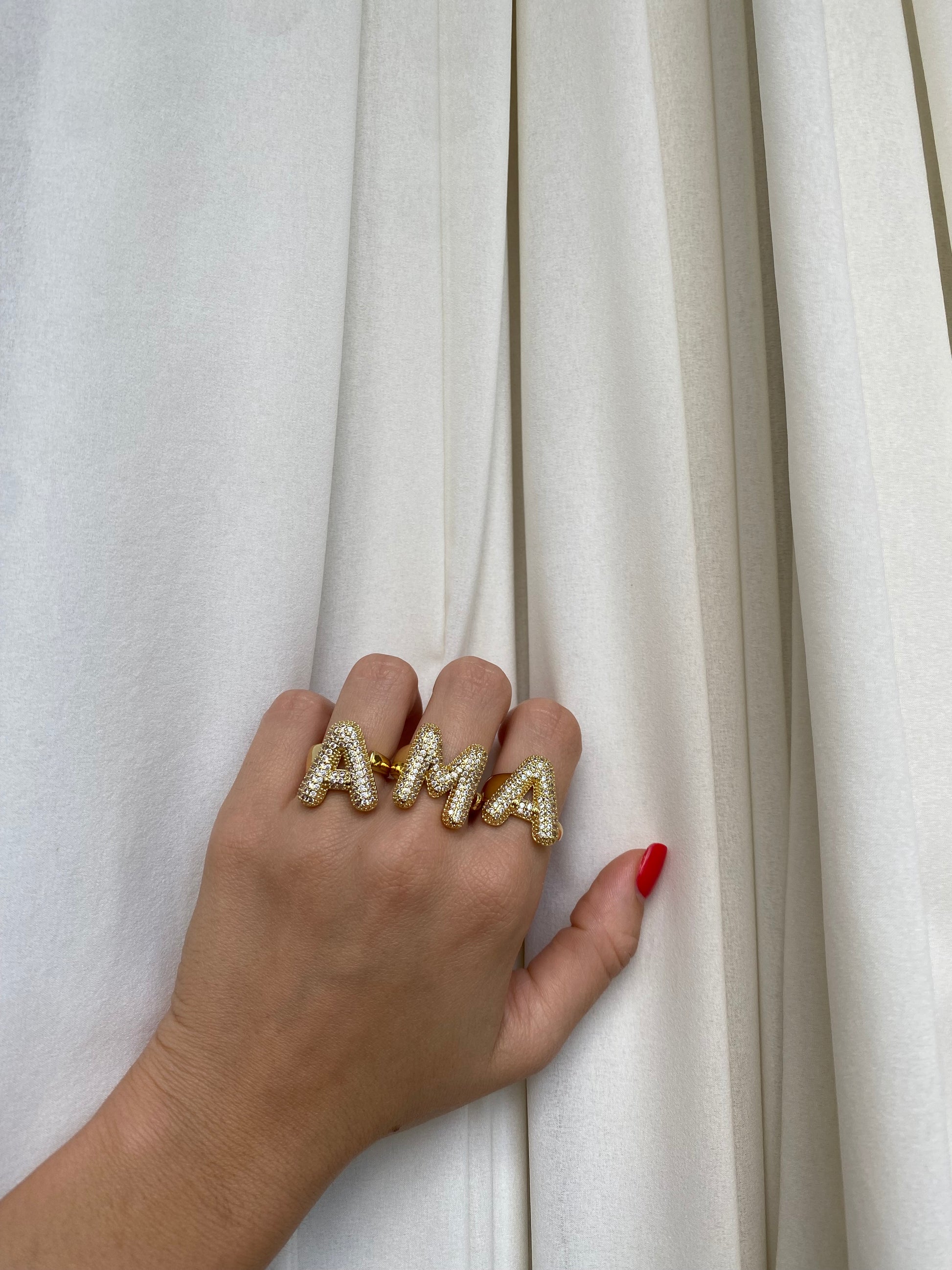 Anello LETTERE