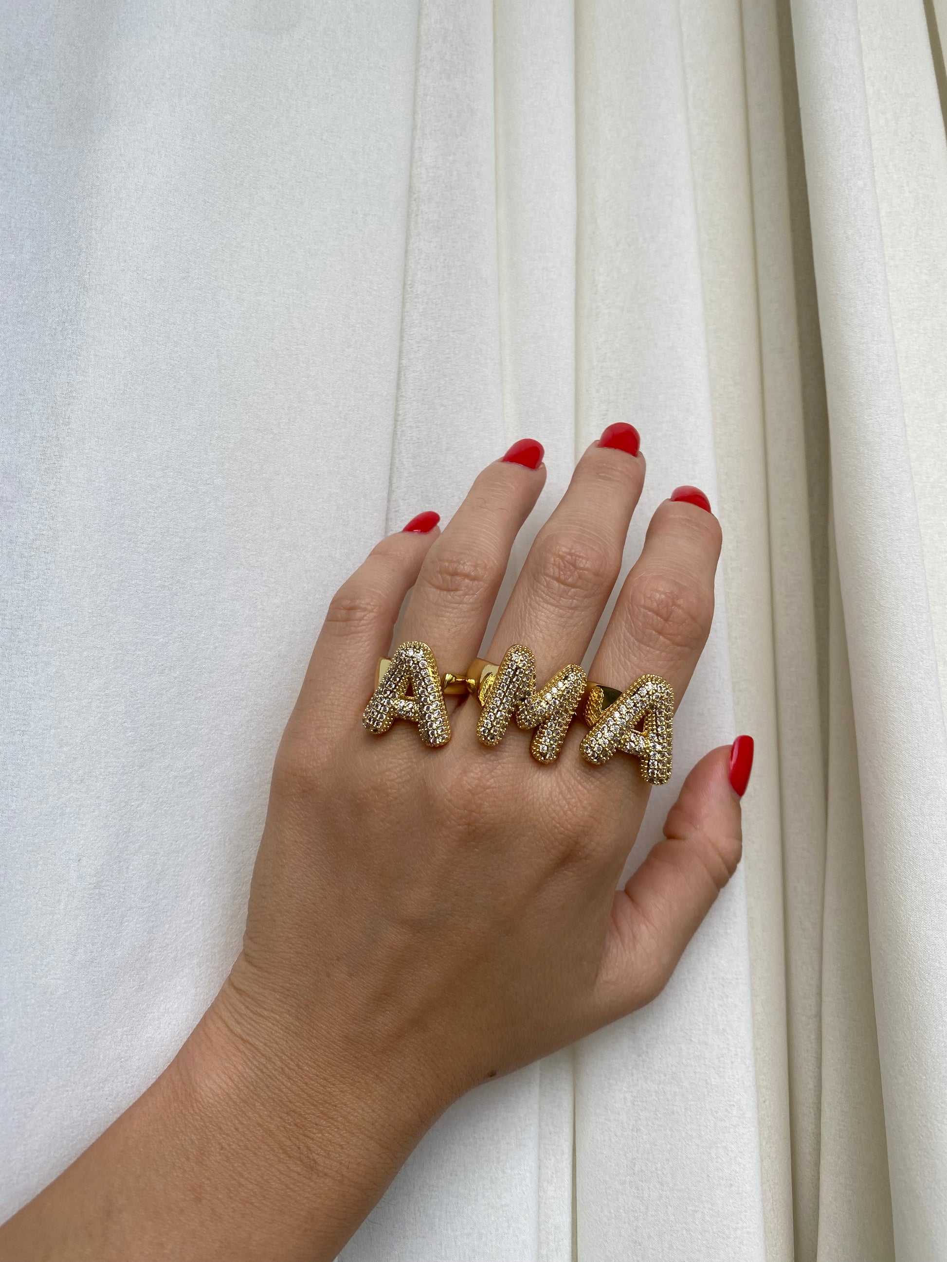 Anello LETTERE