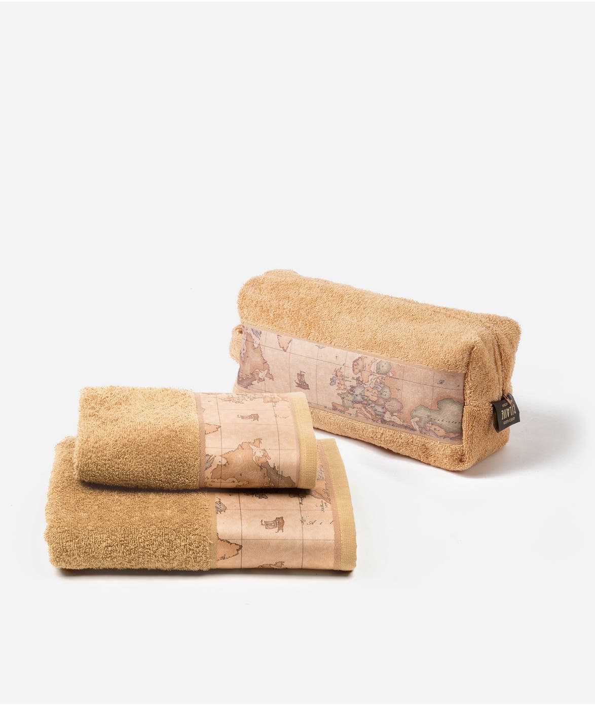 Set Beauty in cotone stampa ALVIERO MARTINI Geo Classic