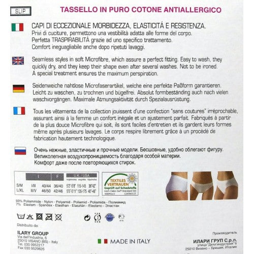 ILARY SLIP DONNA MICROFIBRA VITA MEDIO ALTA