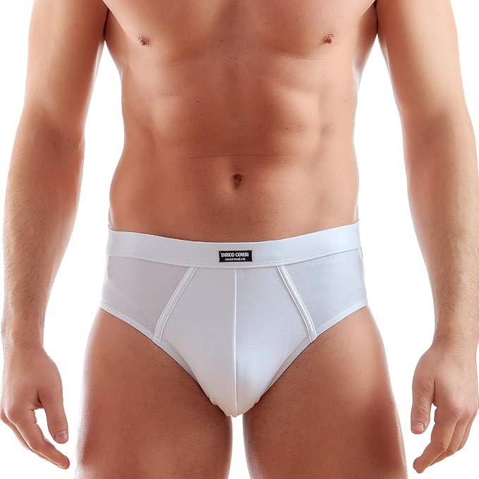 Enrico Coveri Pack da 3 Slip Colore Bianco