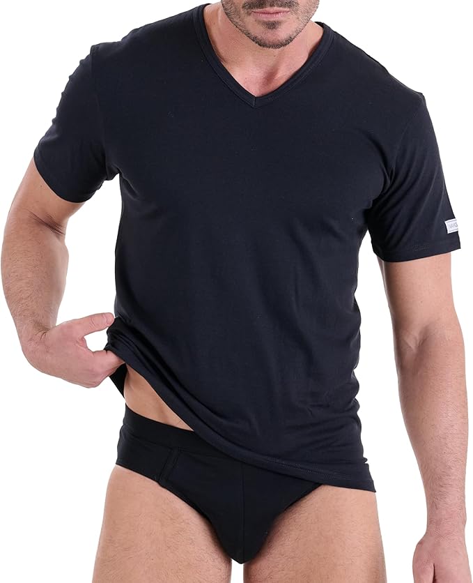 3 T-shirt NAVIGARE a V