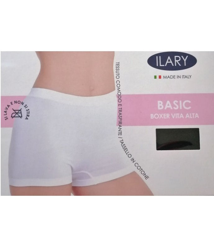 Ilary Boxer Vita Alta Donna In Microfibra