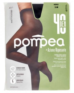 Pompea Confezione Da 6 Pezzi Collant 40 Den Azione Riposante