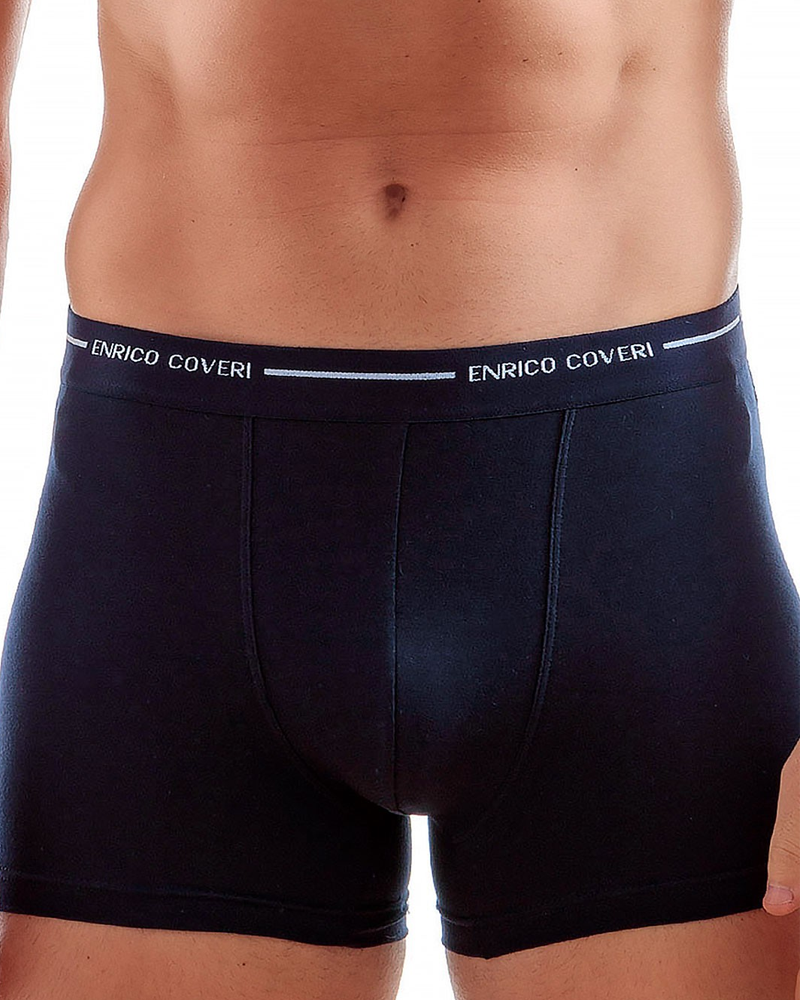 Enrico Coveri Pack da 3 Boxer Colori Assortiti
